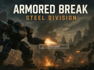 Gioco Break corazzato: divisione in acciaio in linea