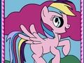 Gioco My Little Pony libro da colorare  in linea
