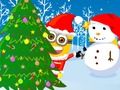 Gioco Minions Guerre di palle di neve di Natale  in linea