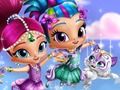 Gioco Shimmer e Shine Dress Up in linea