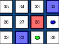 Gioco 42 quadrati  in linea