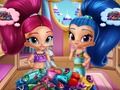 Gioco Shimmer e Shine Pulizia dell'armadio  in linea