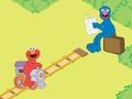 Gioco 123 Sesame Street: ingegneri dei binari del treno in linea