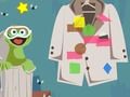 Gioco 123 Sesame Street: Oscar's Junk My Jacket in linea