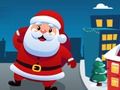 Gioco Babbo Natale corre per le strade della città  in linea