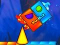 Gioco Dash Geometry fuoco e acqua  in linea