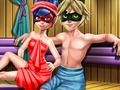 Gioco Ragazza punteggiata Sauna flirtare  in linea