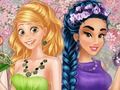 Gioco Colori di abiti da principessa primavera  in linea