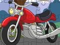 Gioco Cartoon Moto Jigsaw  in linea