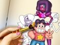Gioco Universo di Steven: libro da colorare  in linea