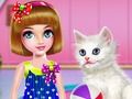 Gioco Kitty: cura e taglio di capelli  in linea