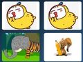 Gioco Animali divertenti: per la memoria  in linea