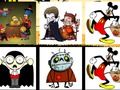 Gioco Halloween: cartoni animati  in linea