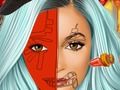 Gioco Kylie Jenner: L'arte del truccarsi il viso ad Halloween  in linea