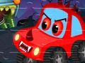 Gioco Mosaico di auto di Halloween  in linea