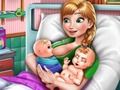 Gioco Nascita dei gemelli Principessa del ghiaccio  in linea