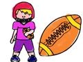 Gioco Libro da colorare per il calcio  in linea