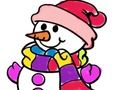 Gioco Libro da colorare invernale  in linea