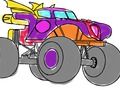Gioco Libro da colorare di Monster Truck  in linea