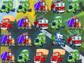 Gioco Camion dei cartoni animati Match 3  in linea