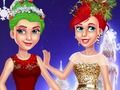 Gioco Acconciature ispirate ad albero di Natale  in linea