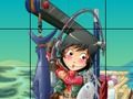 Gioco Puzzle scorrevole di pescatore  in linea