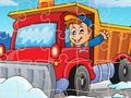 Gioco Inverno camion puzzle in linea