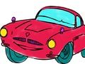 Gioco Libro da colorare di auto da corsa  in linea
