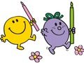 Gioco Libro da colorare di Mister Men  in linea