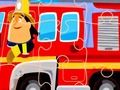 Gioco Puzzle di camion dei pompieri  in linea