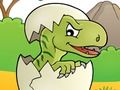 Gioco Gioco da colorare di dino in linea