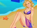 Gioco Crogiolato sulla spiaggia solare  in linea