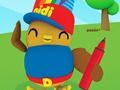 Gioco Didi e i suoi amici: libro da colorare  in linea