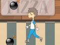 Gioco Ragazzo e pizza  in linea