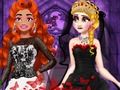 Gioco Abito da sposa nero principessa in linea
