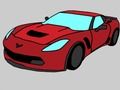 Gioco Auto americane: libro da colorare  in linea