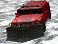 Gioco Sgombero della neve in una jeep  in linea