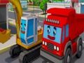 Gioco Camion e escavatore Puzzle  in linea