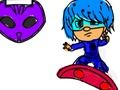 Gioco Ritorno a scuola: Maschera da colorare  in linea
