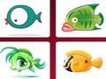 Gioco Sfida di memoria del pesce carino  in linea