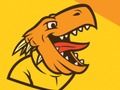 Gioco Colorazione di Dinosaur Warrior in linea