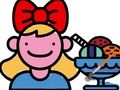 Gioco Panetteria per bambini da colorare  in linea