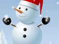 Gioco Coloring di pupazzo di neve felice in linea