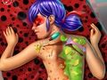 Gioco Trattamento schiena punteggiato ragazza  in linea