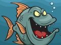 Gioco Pesce arrabbiato da colorare  in linea