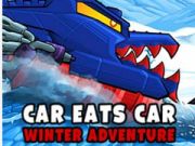 Gioco L'auto mangia l'auto: avventura invernale in linea