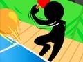 Gioco Stickman ping pong in linea