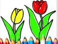 Gioco Ritorno a scuola: libro da colorare primaverile  in linea