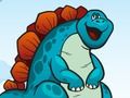 Gioco Dino da colorare di deluxe in linea