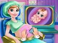 Gioco Check up incinta della principessa del ghiaccio  in linea